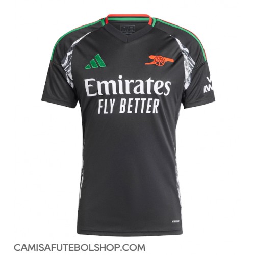 Camisa de time de futebol Arsenal Replicas 2º Equipamento 2024-25 Manga Curta